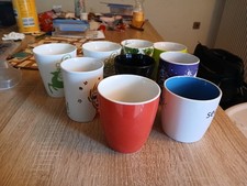 9 Teilges Tassen Set Bunt und