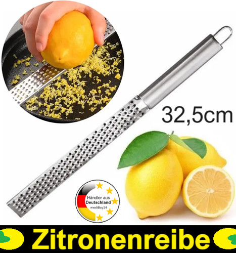 Zitronenreibe edelstahl - zitronenreibe,