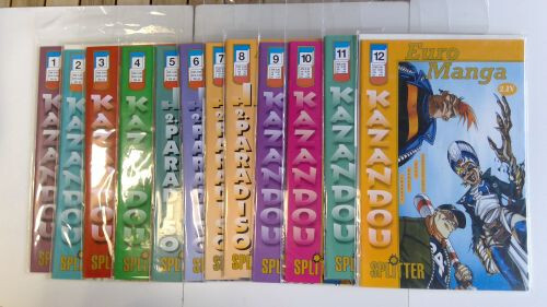 Euro manga komplettsatz - euro,