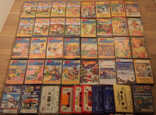 Konvolut kinder kassetten - 38, x