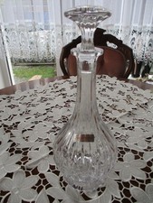 Große Likörkaraffe, Kristall Dekanter, Nachtmann Karaffe, 33 cm Höhe