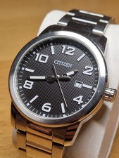 ?? CITIZEN Quartz Ref. 112289-Y GN-4W-S – Texturiertes Zifferblatt