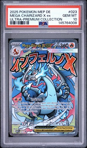 Pokémon karte mega glurak - pokémon,