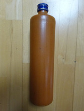 leere Flasche Steingutflasche 0,7l Schinkenhäger braun- Deko!