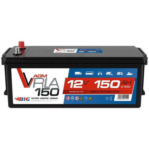 Big agm solarbatterie 150ah - solarbatterie,