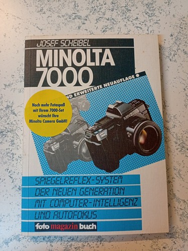 Minolta 7000 buch - von, j