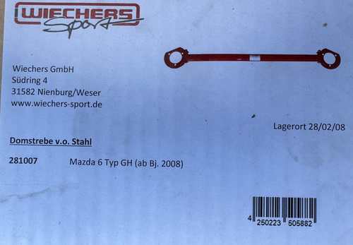 Wiechers stahl domstrebe vorne - wiechers,