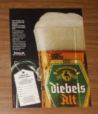 Seltene Werbung DIEBELS ALT -