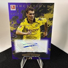 Lukasz Piszczek Auto /49 Topps Bundesliga Inception BVB