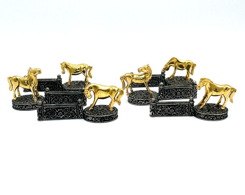 Tolles 6er set vintage - vintage, pferde