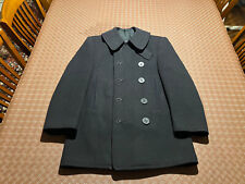 US Navy Wool Peacoat WWii 10