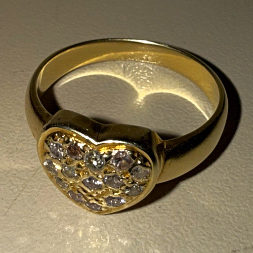585 gelbgold ring 18 1 - gelbgold, gr.