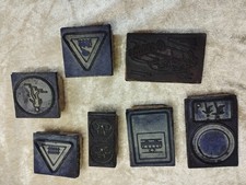 DDR Stempel Famos Spielwaren Auto Verkehrszeichen Stempelspiel Kinder Ostalgie 