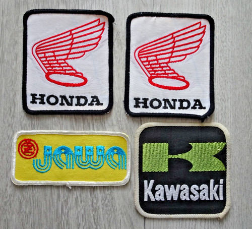Oldtimer motorrad patch lot - oldtimer, x4