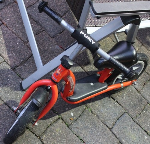 Kinder laufrad orange mit - orange,