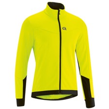 Gonso Silves Herren Fahrradjacke gelb Softshell-Jacke safety-yellow bis 6XL