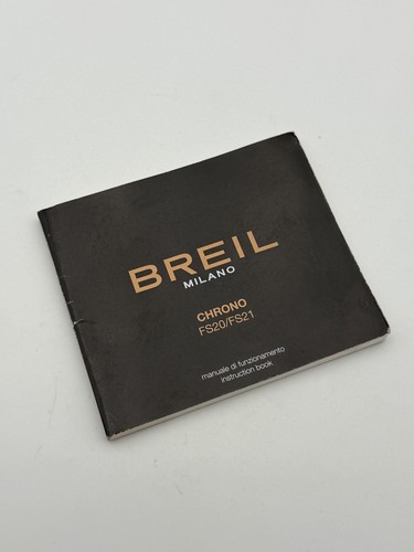 Breil milano chrono fs20 - chrono, fs20-fs21