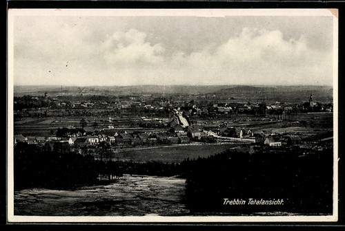 Postcard trebbin total - postcard,