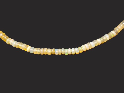 Edelstein natur opal kette - natur,