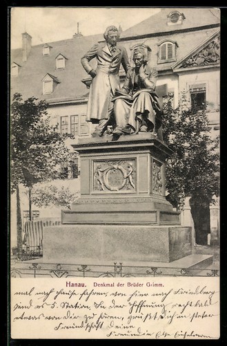 Hanau denkmal der brüder - denkmal,