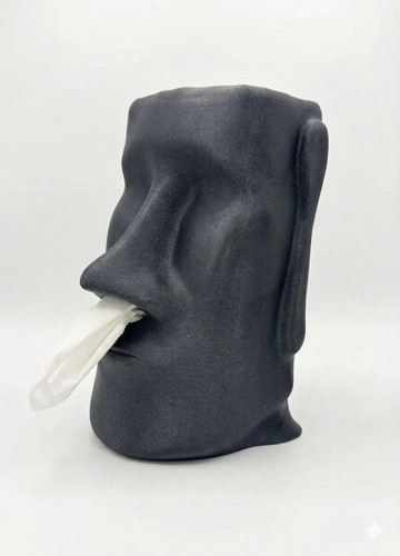 Moai kosmetiktuch halter - kosmetiktuch,