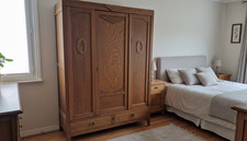 Antiker art deco - art, holz