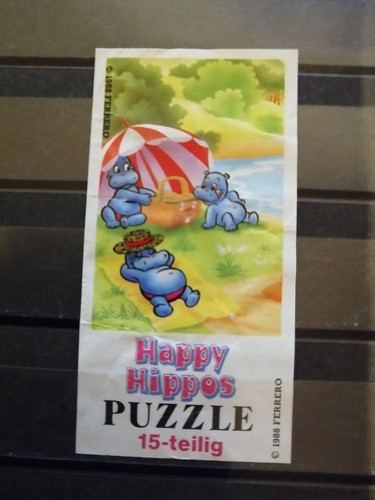 Bpz puzzle happy hippos oben - puzzle,