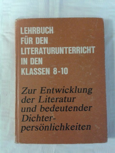 Literaturunterricht klasse - literaturunterricht,