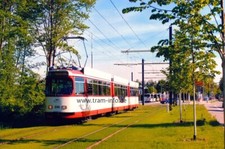 Foto Straßenbahn Tram Freiburg Deutschland 10x15cm GT8N#230 Gundelfinger Str.'14