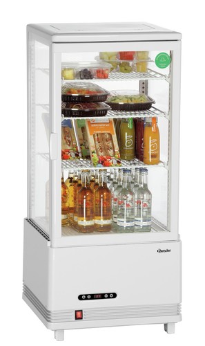 Mini kühlvitrine 78l - mini-kühlvitrine, 78l-we/l