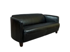 Vintage Echtleder Sofa Rocket