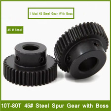 1 Stck. 45# Stahl Stirnrad mit