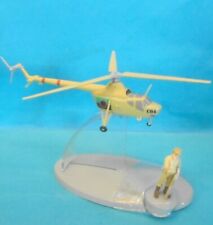 Tim + Struppi Flugzeug Modell 29452 Militär MI-1 Helicopter mit Alcazar OVP MiB