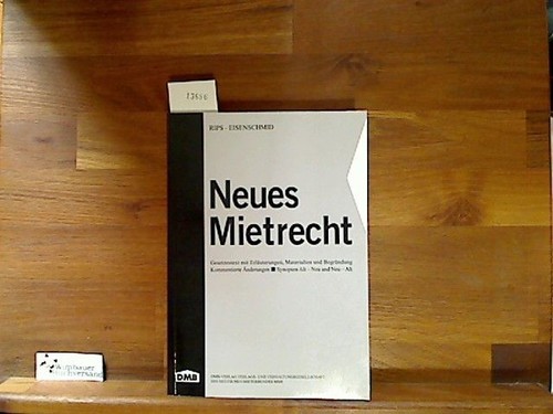 Das neue mietrecht neues - [,