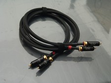 original Brinkmann Audio RCA Chinch Kabel mit WBT 0110 CU Stecker / 1,50 Meter