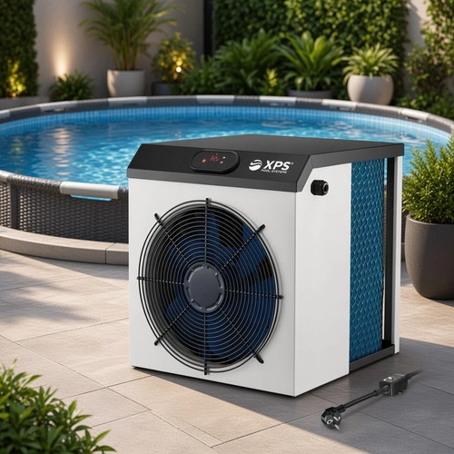 Pool wärmepumpe xps 5kw - pool-wärmepumpe, xps-35