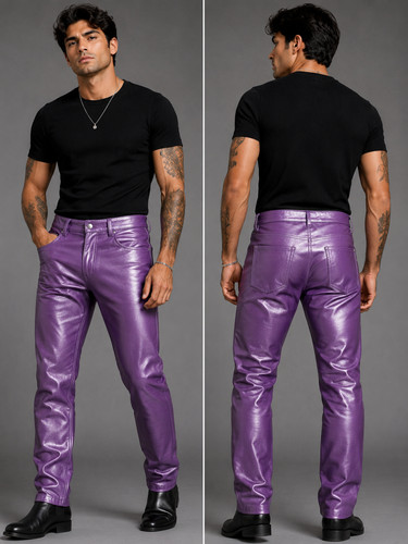 Men premium purple genuine - premium,