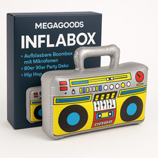 Aufblasbare Boombox mit