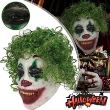 Halloween Horror Clown Maske Joker Maske Party Latex Gruselige Maske für Cosplay