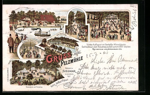 Lithographie siegmar - siegmar, b