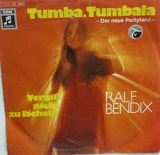 7" 1972 KULT IN MINT- ! RALF BENDIX : Tumba Tumbala
