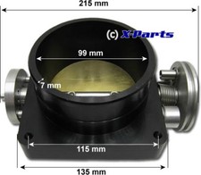 Drosselklappe 100mm fiat - 100mm,