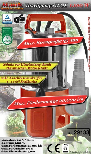 Tauchpumpe hochwasserschutz - tauchpumpe,