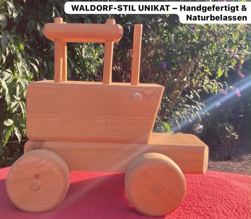 Holz vintage dampfwalze modell - holz,