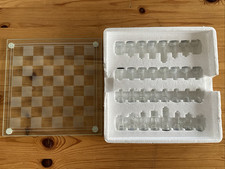 Dekoration - Glasschachspiel -