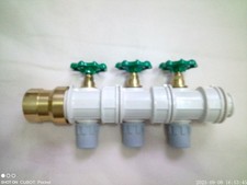 Aqua Wasserverteiler mit Dreiabgänge , Trinkwasser , Heizung