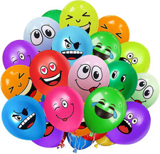 Latex Luftballons Smiley 100