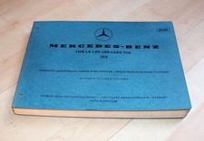 Ersatzteilliste Mercedes LA 1313  Kurzhauber Allrad 4x4 LKW Ersatzteilkatalog