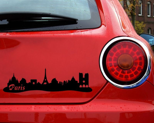 Autoaufkleber paris aufkleber - autoaufkleber,