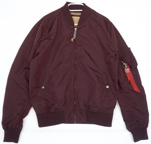Alpha industries burgundy - industries,